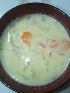 ヘルシー!豆乳スープ-レシピのメイン写真