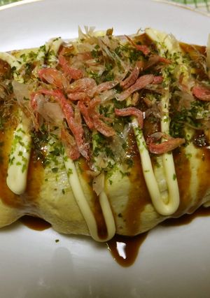 焼きそばのかくれんぼ（オムそば）-レシピのメイン写真