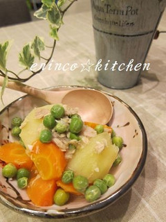 えんどう豆とツナの塩じゃが煮☆☆-レシピのメイン写真