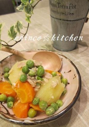 えんどう豆とツナの塩じゃが煮☆☆-レシピのメイン写真
