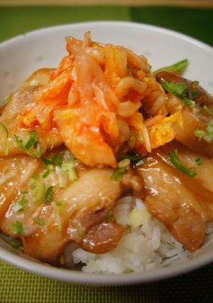 豚バラキムチ丼-レシピのメイン写真
