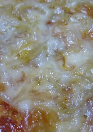 オモシロ食感の簡単ピザ-レシピのメイン写真