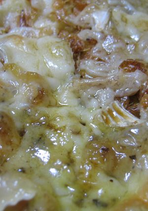 発酵不要生地のダブルチーズピザ_カレー-レシピのメイン写真