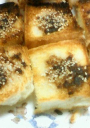 香ばし＊シナモンバター胡麻トースト★-レシピのメイン写真