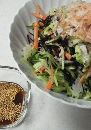 食物繊維たっぷりひじきサラダ！-レシピのメイン写真