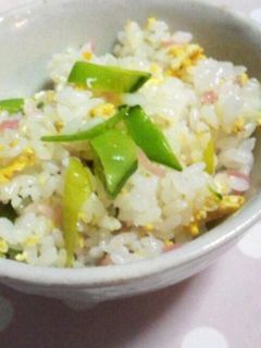 きぬさやごはん-レシピのメイン写真