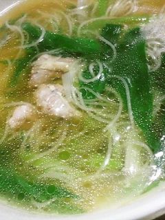 濃厚鶏スープで作った鶏にゅうめん-レシピのメイン写真