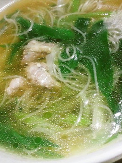 濃厚鶏スープで作った鶏にゅうめん-レシピのメイン写真