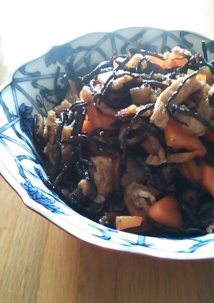 【簡単おかず】甘辛！ひじきの煮物-レシピのメイン写真