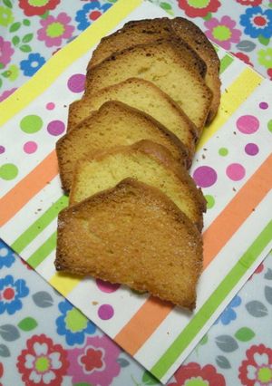 残ったパウンドケーキでラスク-レシピのメイン写真