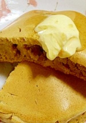 おやつに♪碁石茶のホットケーキ-レシピのメイン写真