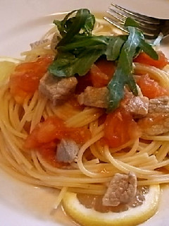 絶妙!豚肉とトマトのレモン風味パスタ-レシピのメイン写真