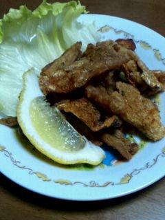 パリパリ鶏皮焼き♪-レシピのメイン写真