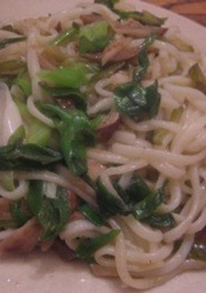漬物で焼うどん-レシピのメイン写真