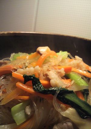 野菜たっぷり春雨炒め-レシピのメイン写真