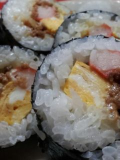 そぼろのサラダ海苔巻き-レシピのメイン写真