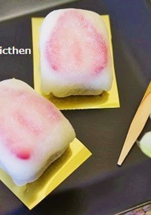 ミニミニ苺大福-レシピのメイン写真