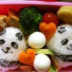 รูปของ お弁当に♥型がなくてもハートにんじん♥