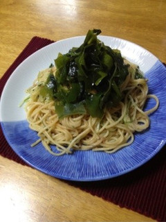 水菜とツナのパスタ-レシピのメイン写真