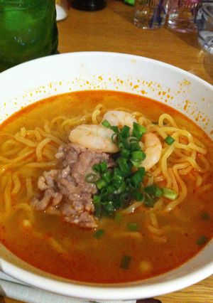 簡単 トムヤムヌードル（タイ風ラーメン）-レシピのメイン写真
