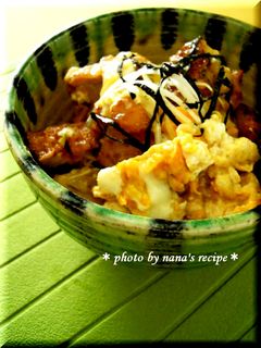塩麹唐揚げで★がっつり親子丼-レシピのメイン写真