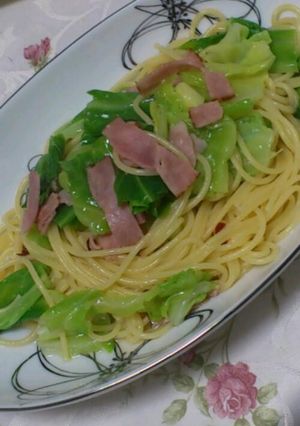 簡単ヘルシー＊ペペロンチーノ風パスタ-レシピのメイン写真