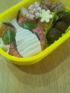 幼稚園キャラ弁☆仮面ライダーV3-レシピのメイン写真