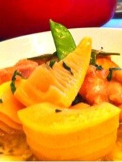 鶏とタケノコの治部煮-レシピのメイン写真