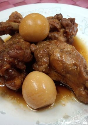 手羽元黒酢煮八角風味・圧力鍋でホロッホロ-レシピのメイン写真