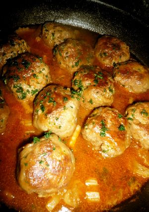 煮込みハンバーグ-レシピのメイン写真