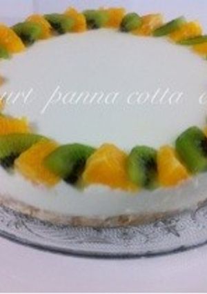 ヨーグルトのパンナコッタケーキ-レシピのメイン写真