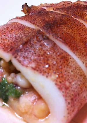 居酒屋風?にんにく味噌の変わり焼きいか-レシピのメイン写真