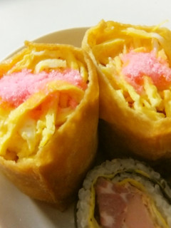 余った炊き込みご飯でリメイク☆いなり寿司-レシピのメイン写真