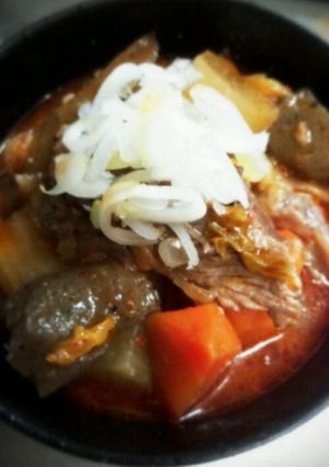 こってり♪牛すじ煮込み~*韓国風*-レシピのメイン写真