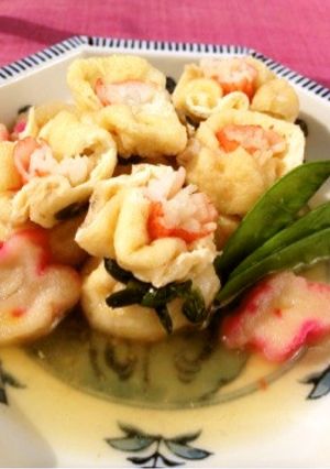 お弁当に＊華やかミニ巾着煮＊-レシピのメイン写真