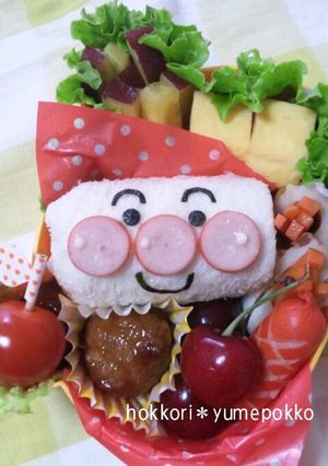＊ラップサンドdeアンパンマン＊-レシピのメイン写真