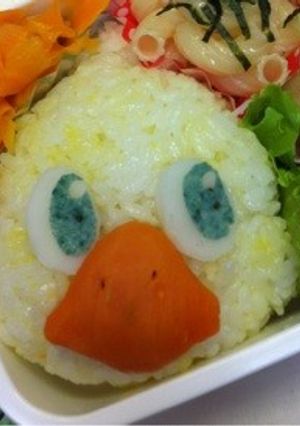 キャラ弁 チョコボ(FF系)-レシピのメイン写真