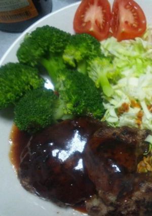 肉汁じゅーしぃハンバーグ♪-レシピのメイン写真