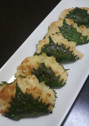 鶏挽き肉の大葉巻き-レシピのメイン写真
