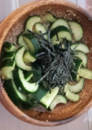 居酒屋風☆パパのおつまみ☆ごまきゅう-レシピのメイン写真