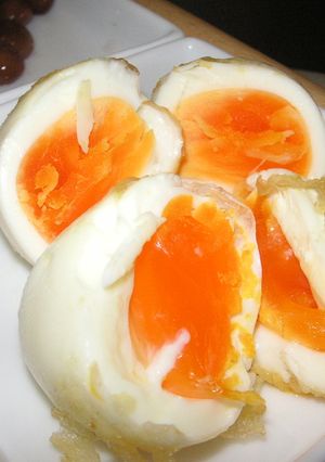 讃岐料理☆半熟卵天ぷらと金時豆の天ぷら-レシピのメイン写真
