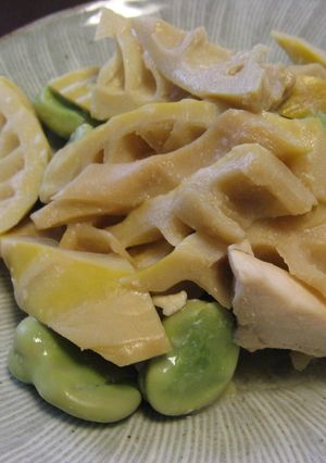 筍とそら豆の簡単煮-レシピのメイン写真