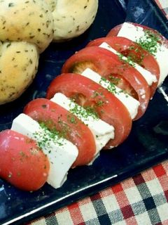 塩麹漬け豆腐のカプレーゼ風☆-レシピのメイン写真