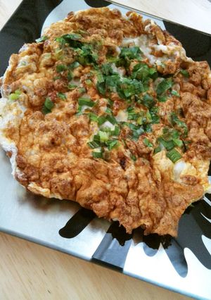 納豆のふわふわ焼き☆材料３つだけ-レシピのメイン写真