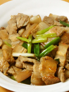 台湾料理~回鍋肉と青葱の醤油炒め-レシピのメイン写真