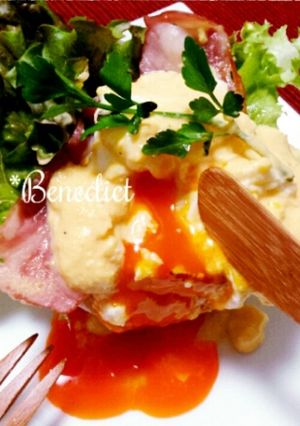 エッグベネディクト-レシピのメイン写真