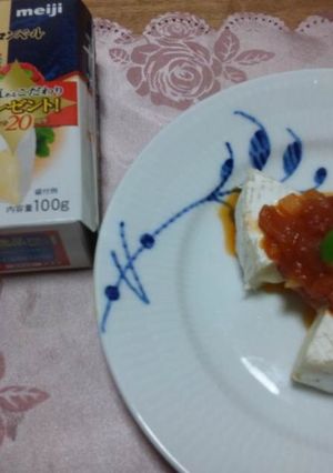 トマトソースonカマンベール-レシピのメイン写真