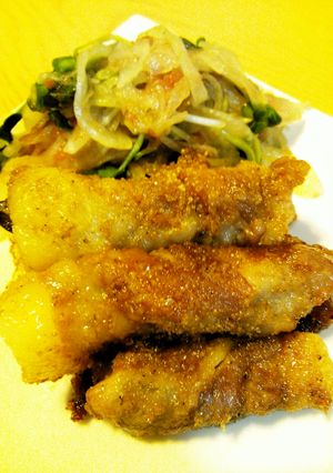 レンジでなすの豚巻き＊ごましょうゆダレ＊-レシピのメイン写真