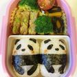 簡単*幼稚園お弁当 *パンダ* キャラ弁