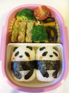 簡単*幼稚園お弁当 *パンダ* キャラ弁-レシピのメイン写真